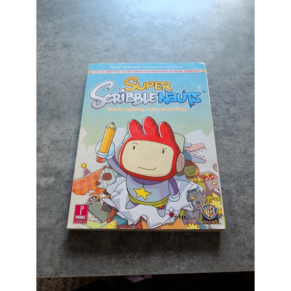 Super Scribblenauts Prima Officially Licensed Game Guide PB Gaming Strategy